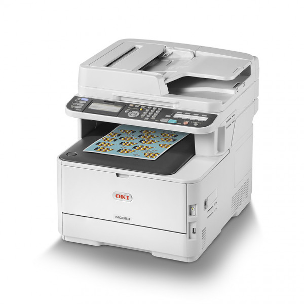 OKI MC363dnw Farblaser-Multifunktionsdrucker