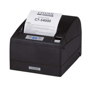 Citizen CT-S4000/L, USB, LPT, 8 Punkte/mm (203dpi), Cutter, schwarz
